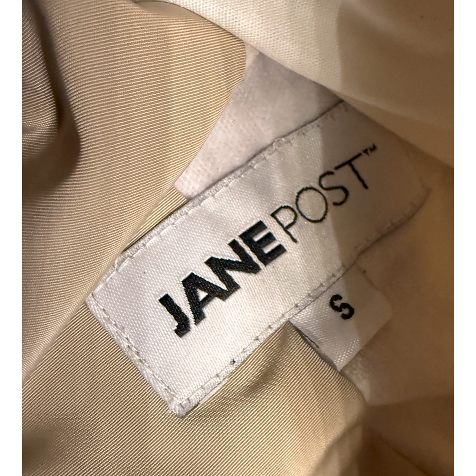 Nwt Jane Post Stone Peacock Reversible Jacket Coat Sz S — image 7 of 8
